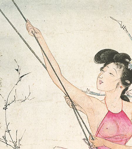 淄川-胡也佛的仕女画和最知名的金瓶梅秘戏图
